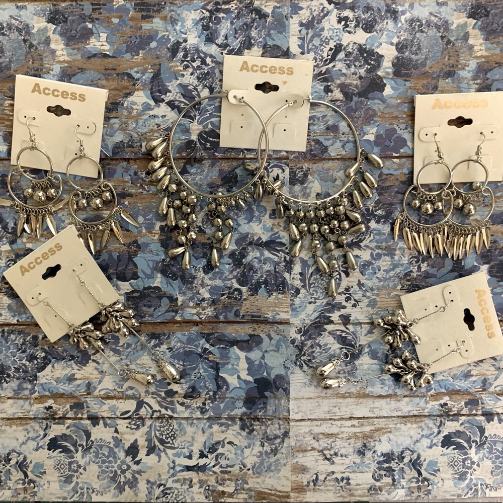 Rock On! 🤘🏼 5 Pair Lot of NWT Earrings 😎